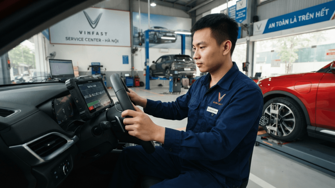 Kiểm tra hệ thống chiếu sáng và đèn