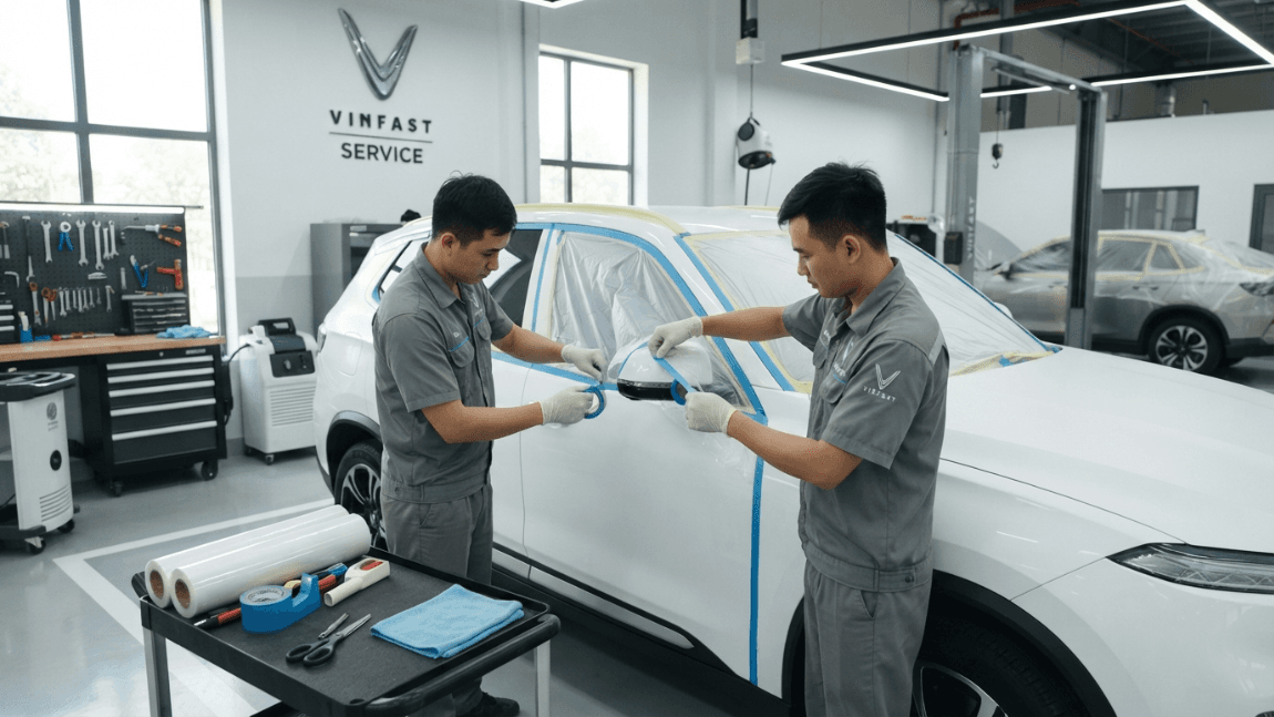 Sơn đổi màu xe