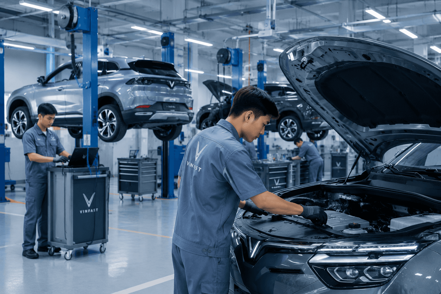 Đội ngũ kỹ thuật viên